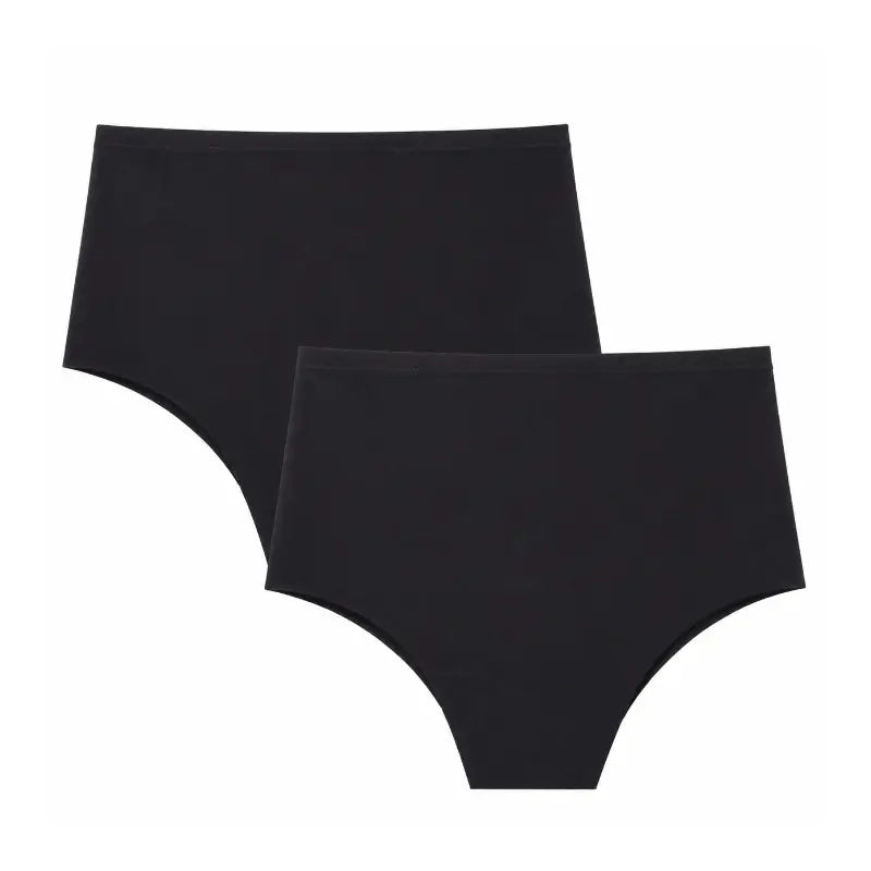 Enna Inkontinenz Damen High Waist 40 Ml Absorption, Größe XL, Schwarz Pack 2 Stück