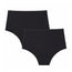 Enna Inkontinenz Damen High Waist 40 Ml Absorption, Größe XL, Schwarz Pack 2 Stück