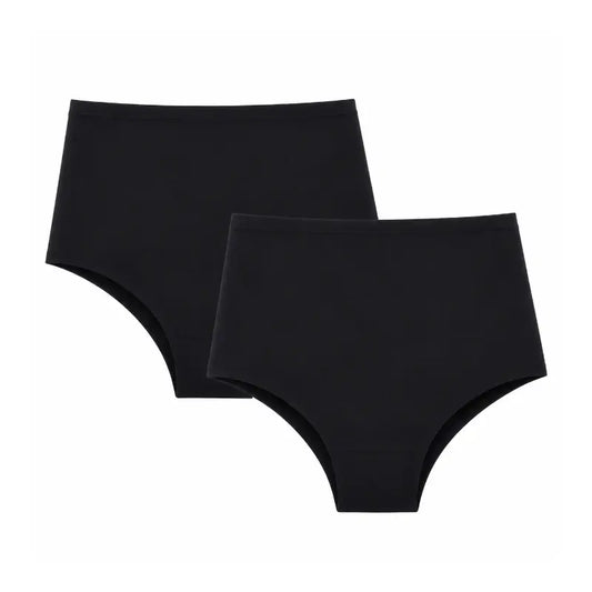 Enna Inkontinenz Damen High Waist 40 Ml Absorption, Größe 2XL, Schwarz Pack 2 PCs