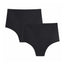 Enna Inkontinenz Damen High Waist 40 Ml, Größe M, Schwarz Pack 2 PCs