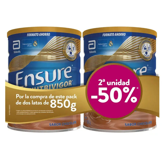 Ensure Nutrivigor Schokolade 2 × 850 g, 1700 Gramm