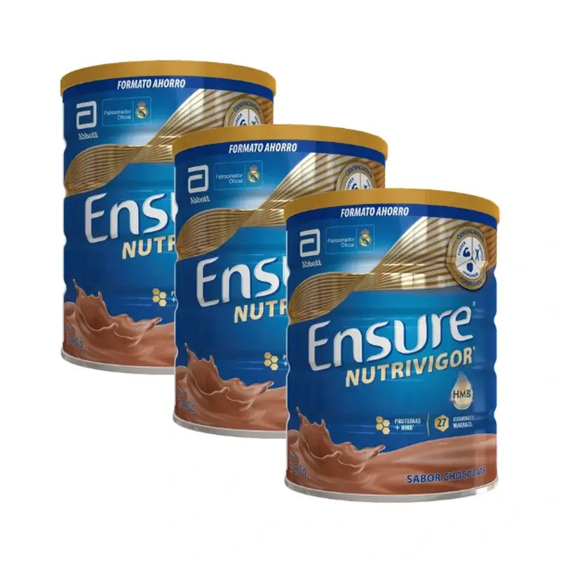 Ensure Nutrivigor Schokoladendosen, Packung 3x850g