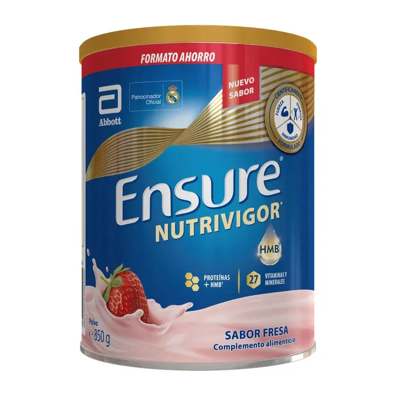 Ensure Nutrivigor Erdbeergeschmack, 850 g