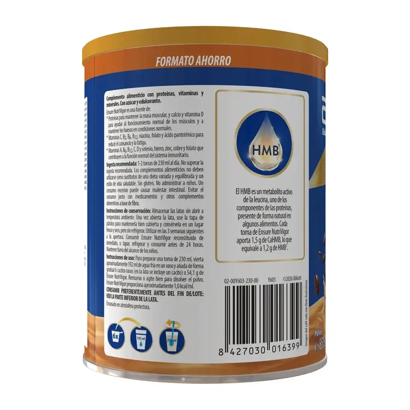 Ensure  Nutrivigor mit Kaffeegeschmack, 850 Gramm