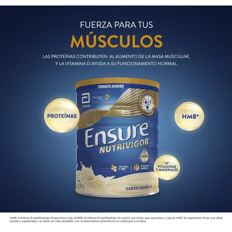 Ensure Nutrivigor Vanille 2 × 850 g, 1700 Gramm