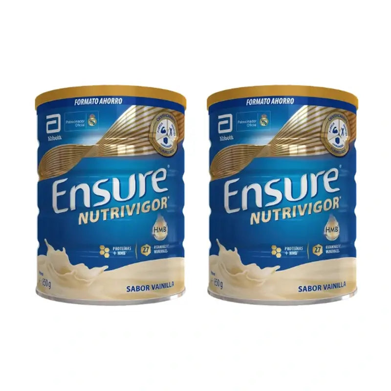 Ensure Nutrivigor Vanille Dosen, Packung 2x850 Gramm