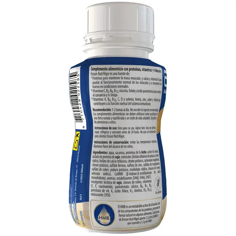 Ensure Nutrivigor Vanille-Milchshake Erwachsene, 4 Flaschen x 220 ml
