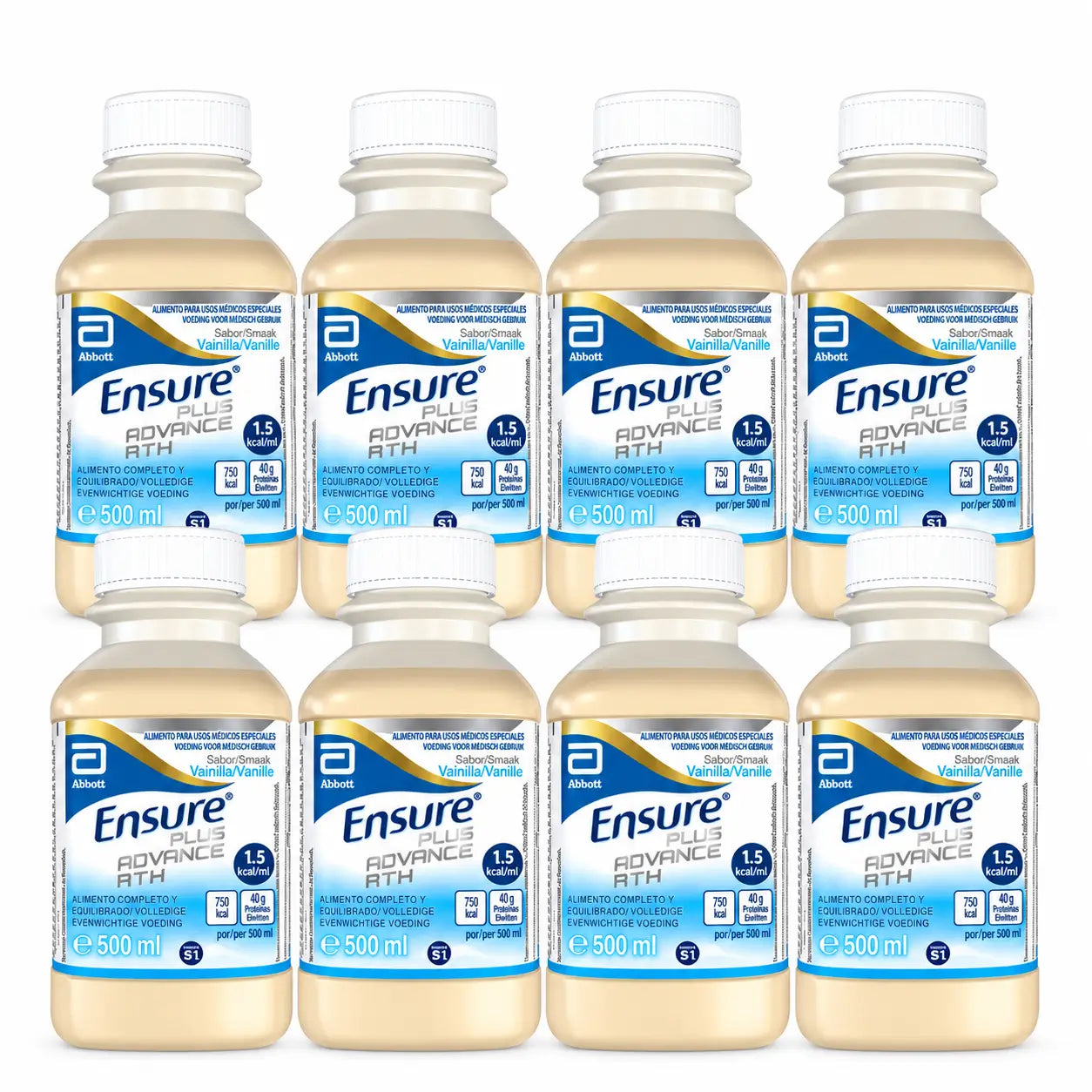 Ensure Plus Advance R.T.H 8 R.T.H Vanille, 500 Ml