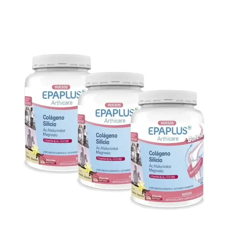 Epaplus Arthicare Antiox Knochenpulver mit Vanillegeschmack, 383 g, 3er-Pack