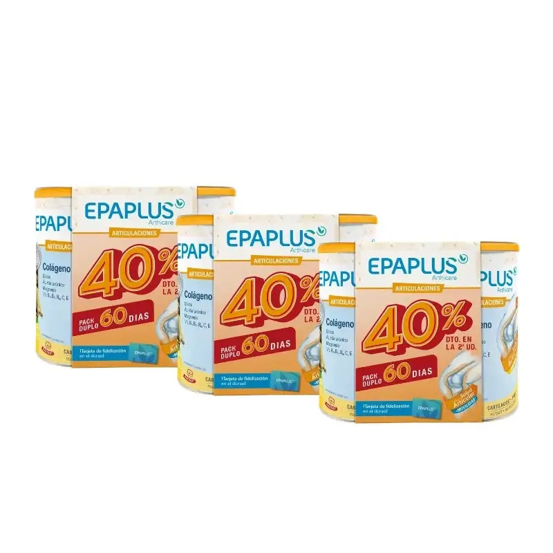 Epaplus Arthicare Kollagen Antiox Vanille Pulver 60 Tage, 654 g, 654 g, 3er-Pack