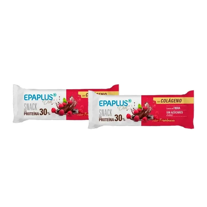 Epaplus Diet Snack mit Himbeergeschmack, 2er-Pack