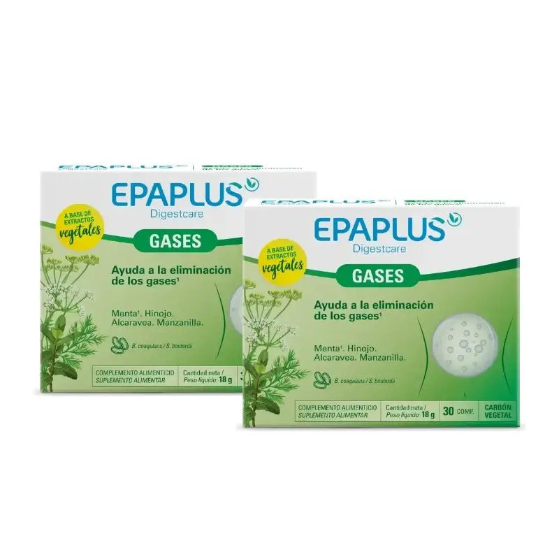 Epaplus Digestcare Gases, 30 Tabletten, 2er-Pack