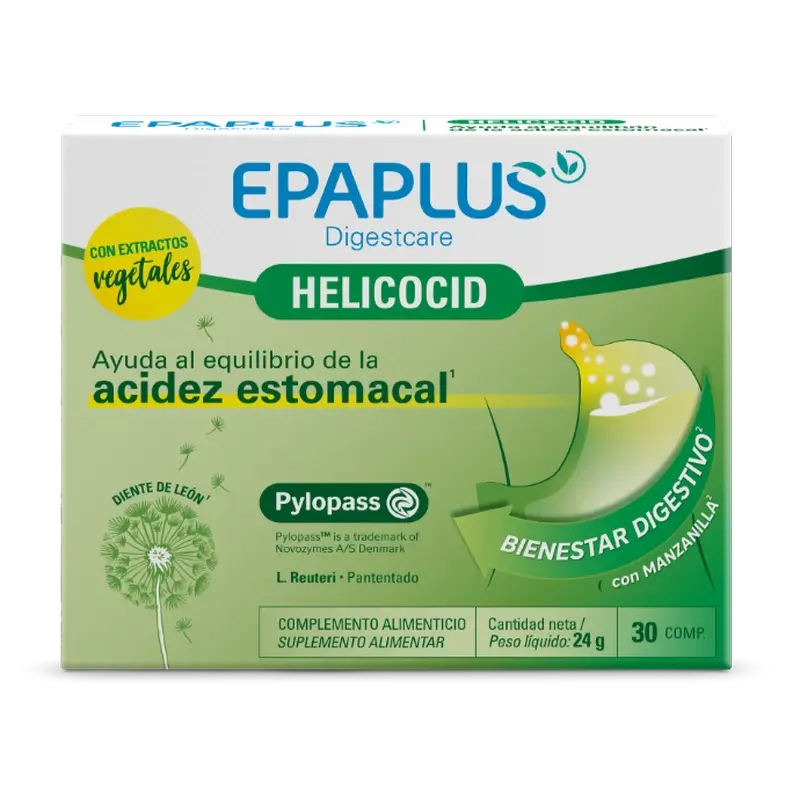 Epaplus Digestcare Helicocid , 30 Tabletten