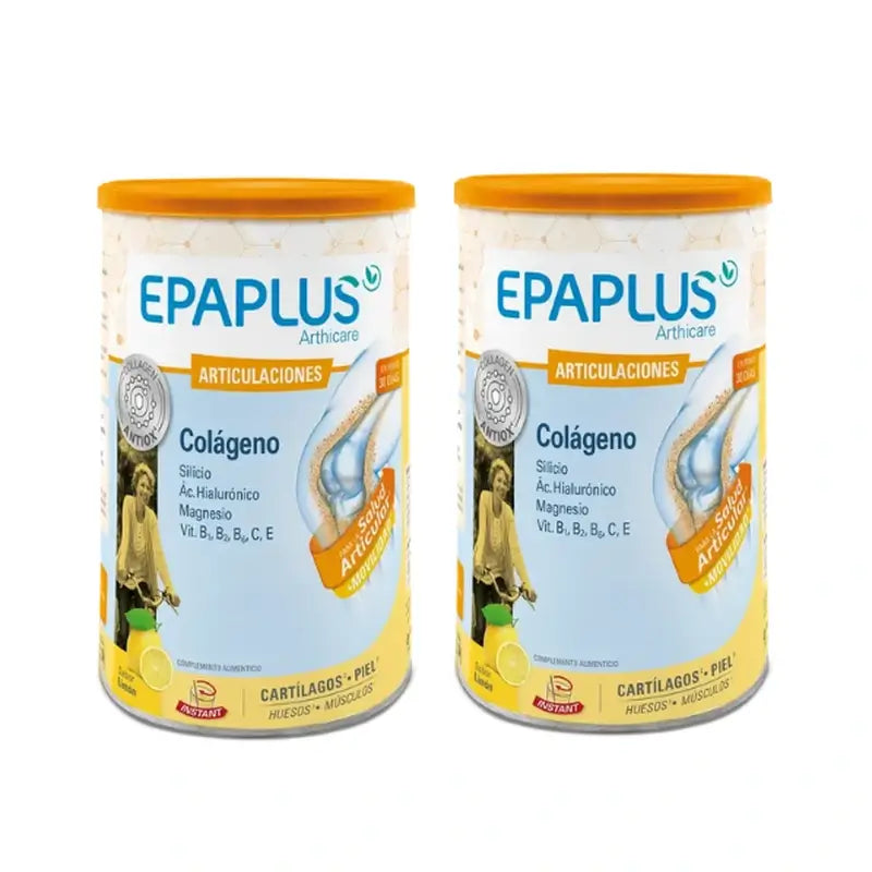 Epaplus Duplo Joints Kollagen + Silizium Zitronengeschmack, 2 x 326 Gramm