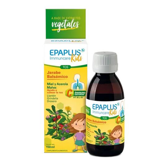 Epaplus Immuncare Hustensirup Kinder Himbeergeschmack , 150 ml