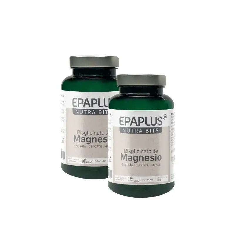Epaplus Nutrabits Magnesium, 120 Kapseln, 2er-Pack