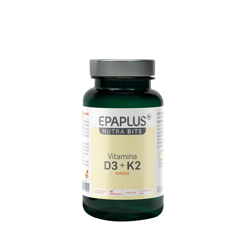 Epaplus Nutrabits Vitamin D3+K2, 90 Kapseln