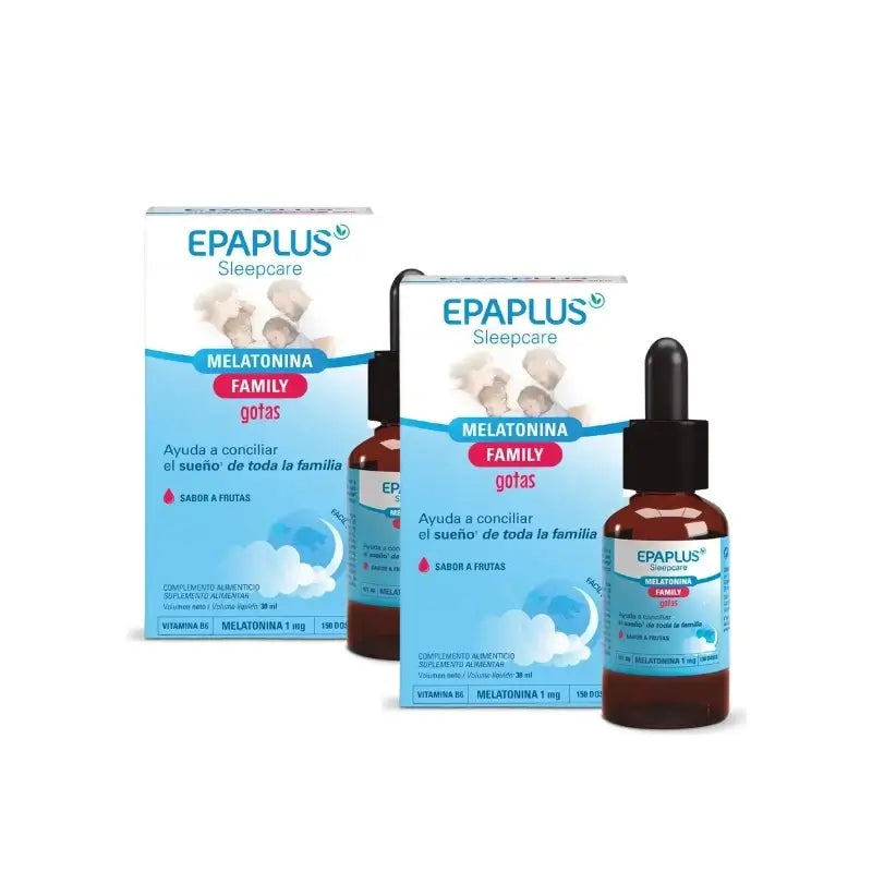 Epaplus Sleepcare Melatonin-Tropfen, 30 ml, 2er-Pack