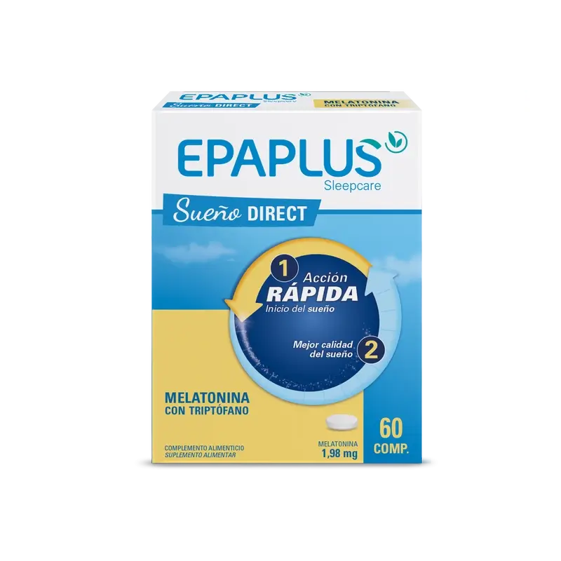 Epaplus Sleepcare Melatonin Direkt Mit Tryptophan Plus , 60 Tabletten