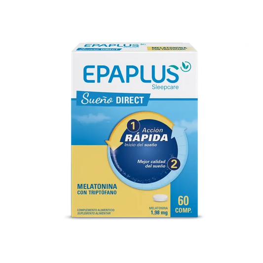 Epaplus Sleepcare Melatonin Direkt Mit Tryptophan Plus , 60 Tabletten