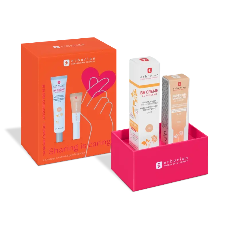 Erborian Kit Bb Crème X Super Bb Concealer - Goldener Farbton