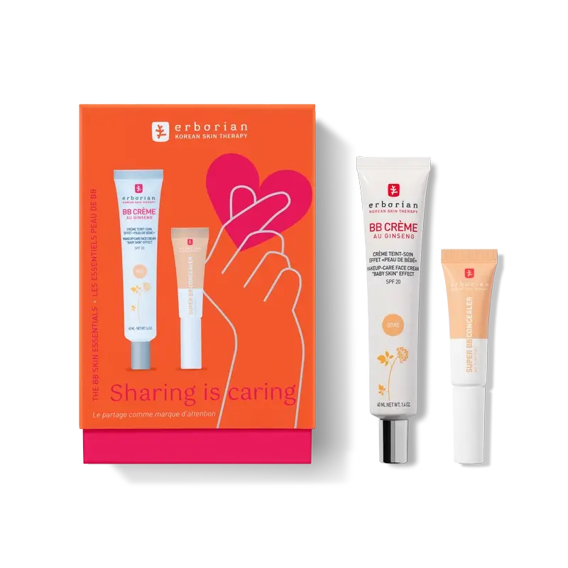 Erborian Kit Bb Crème X Super Bb Concealer - Goldener Farbton