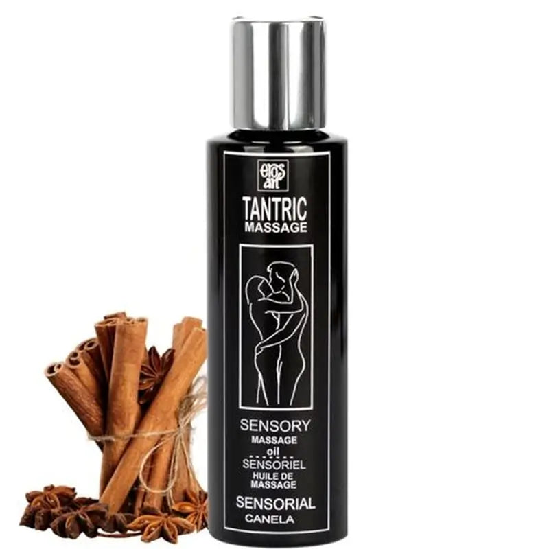 Eros-Art Natürliches tantrisches und aphrodisierendes Zimt-Massageöl 100Ml