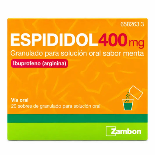 Espididol 400 mg Granulat zum Einnehmen Pfefferminzgeschmack, 20 Portionsbeutel