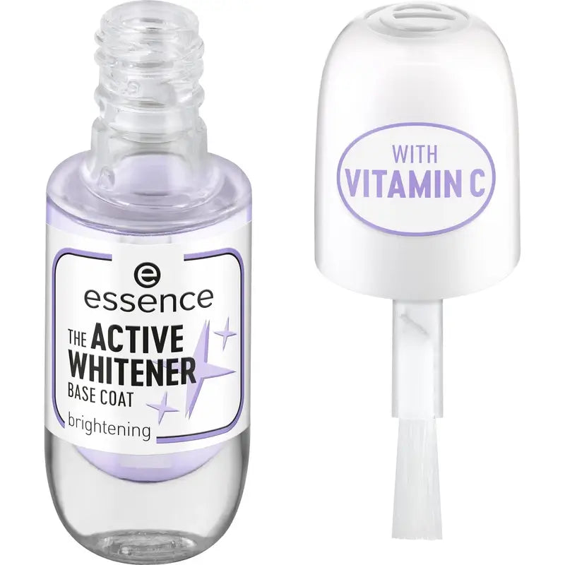 Essence The Active Whitener Nagelbleichender Unterlack , 8 ml