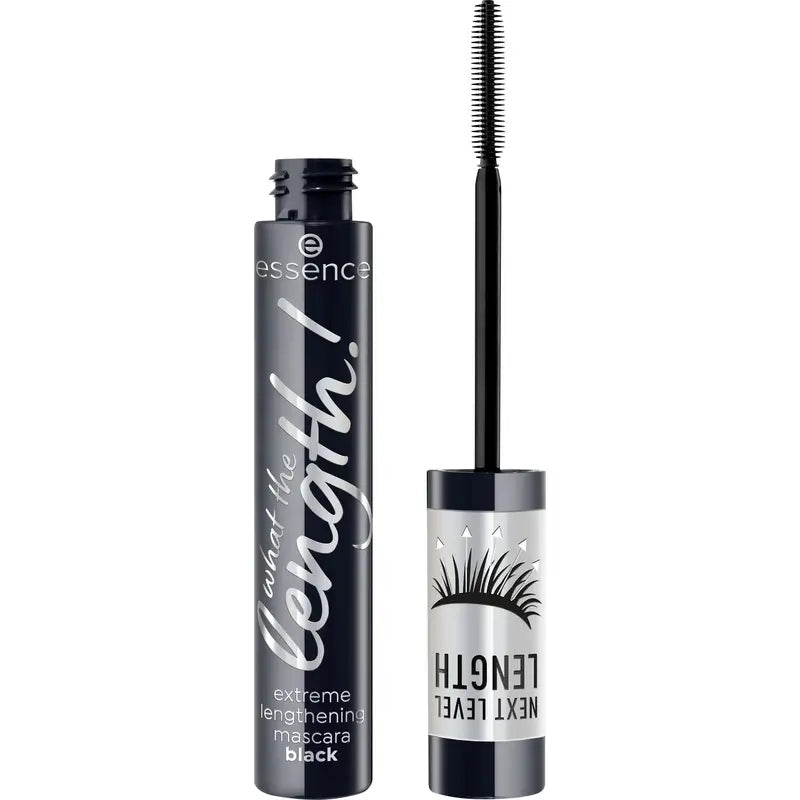 Essence Black Mascara What The Length! Extreme Verlängerung 01, 10 ml