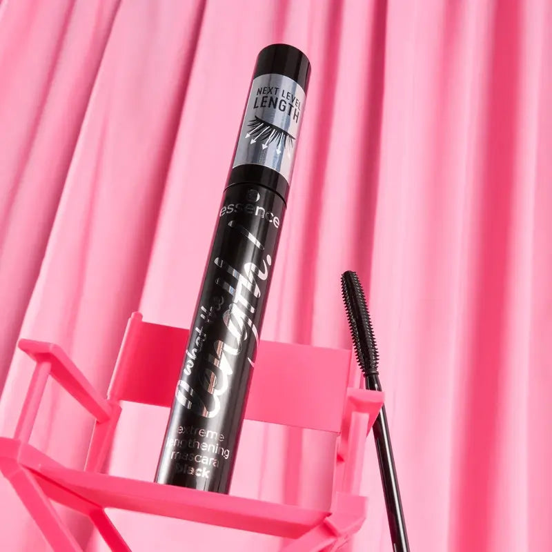 Essence Black Mascara What The Length! Extreme Verlängerung 01, 10 ml