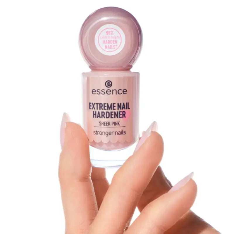 Essence Extreme Nail Hardener Sheer Pink, 8 ml