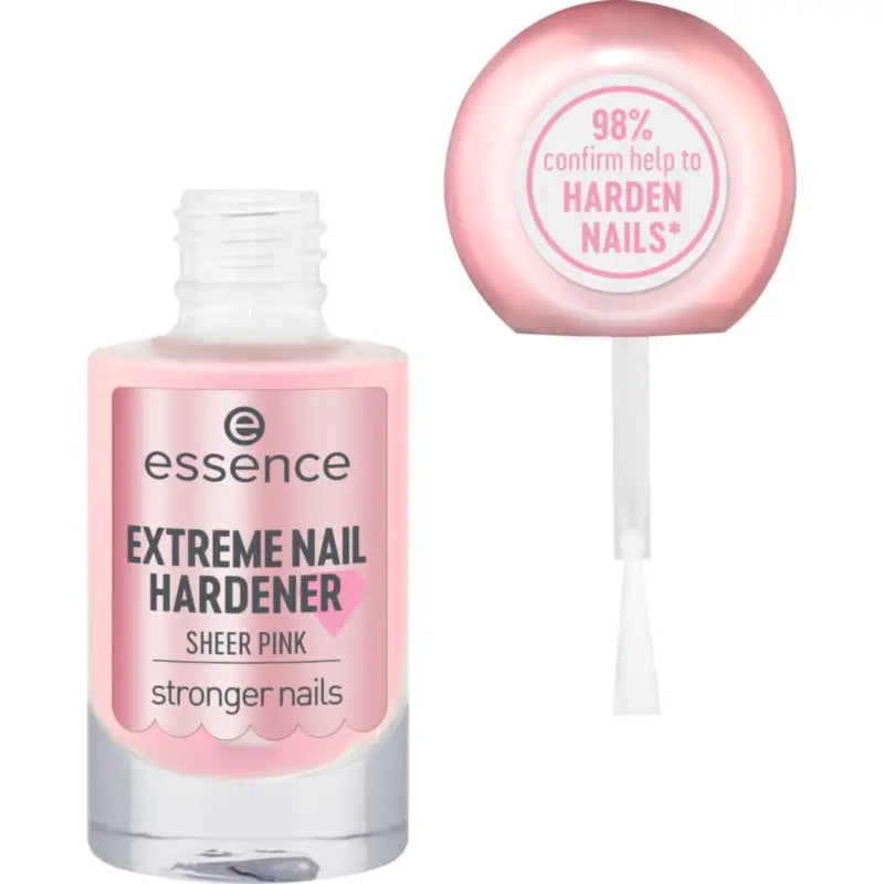 Essence Extreme Nail Hardener Sheer Pink, 8 ml