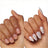 Essence Maniküre Set mit falschen Nägeln What The Fake! Press-On Nägel 01 , 28 Stück