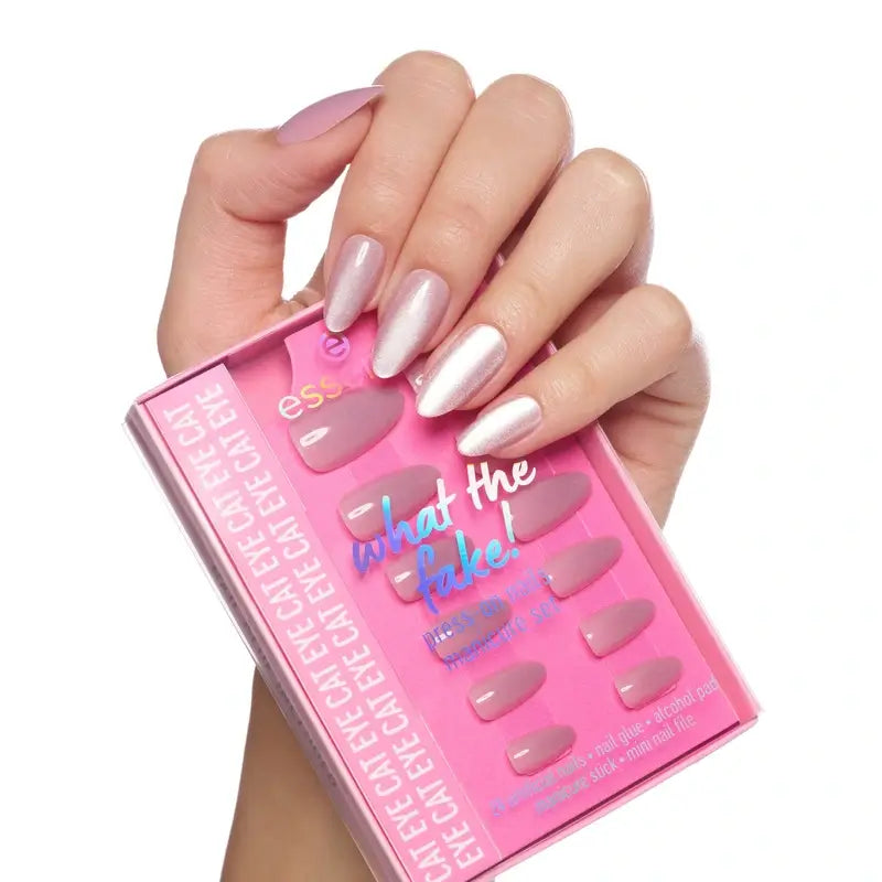 Essence Maniküre Set mit falschen Nägeln What The Fake! Press-On Nägel 02 , 28 Stück
