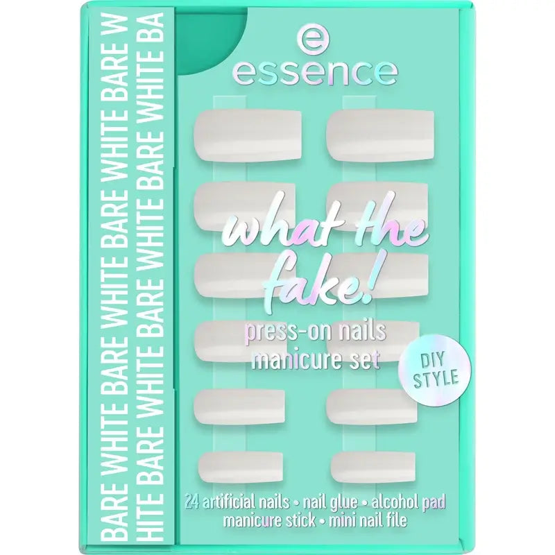 Essence Maniküre Set mit falschen Nägeln What The Fake! Press-On Nägel 04 , 28 Stück