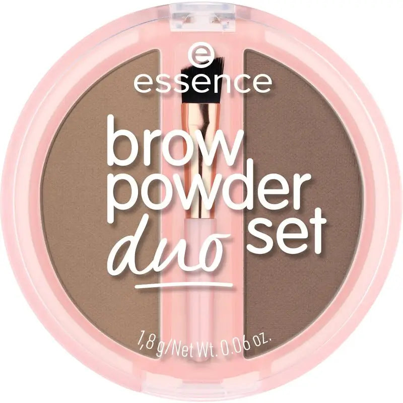 Essence Augenbrauenpuder Duo Set 01 Braun, 1,8 g