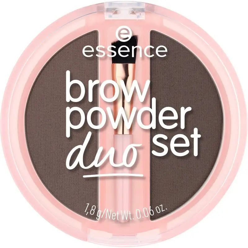 Essence Augenbrauenpuder Duo Set 03 Braun, 1,8 g