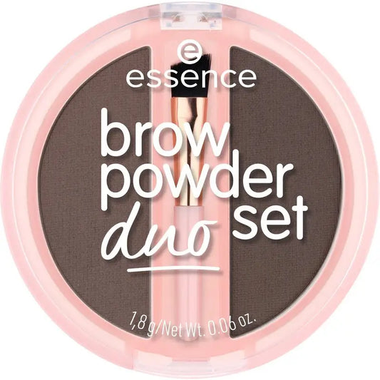Essence Augenbrauenpuder Duo Set 03 Braun, 1,8 g