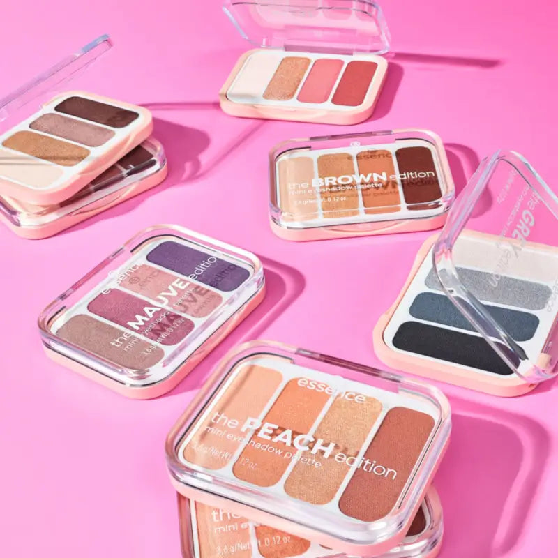 Essence Mini-Lidschattenpalette „The Brown Edition“, 3,6 g