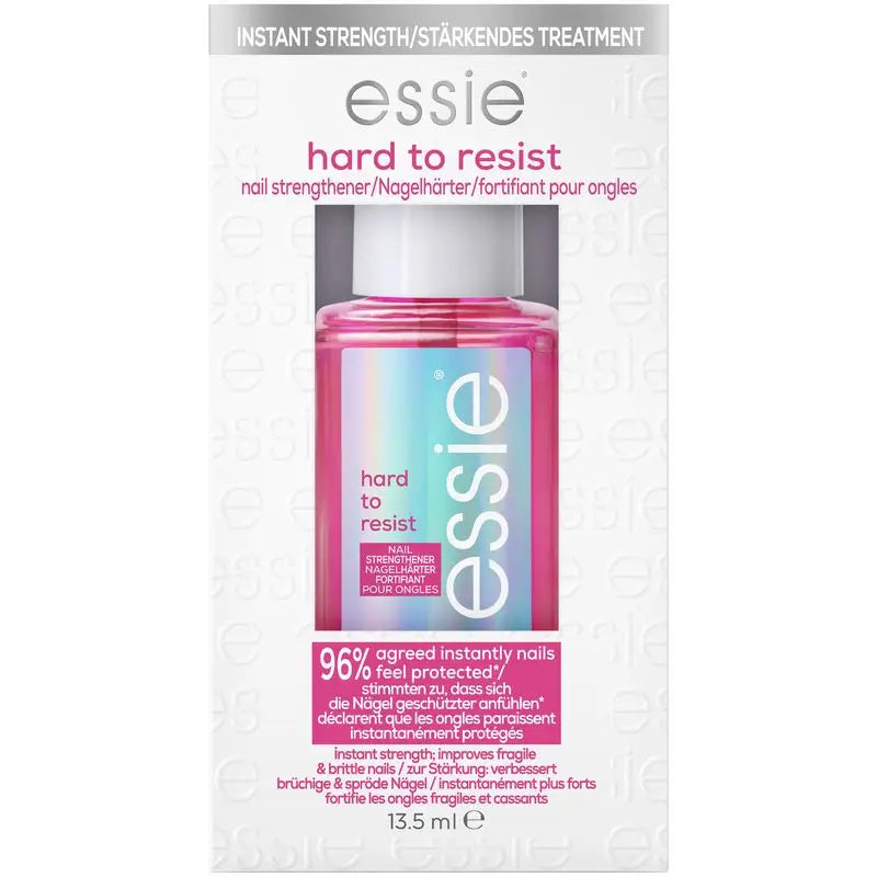 Essie Hard To Resist, Nagelhärter Behandlung, Rosa