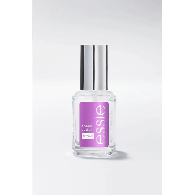 Essie Nail Treatment für glänzendes Finish und schnelles Trocknen in weniger als 1 Minute - Top Coat Speed Setter - 13.5 Ml