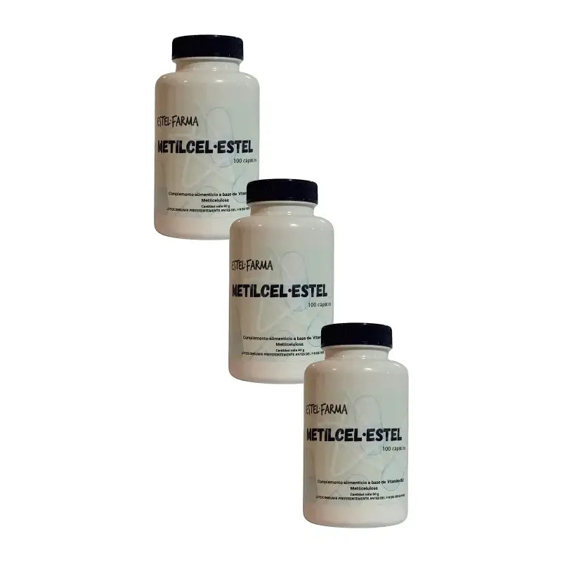 Estel-Farma Methylcellulose 500 mg, 3 × 100 Kapseln