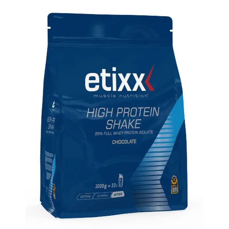 Etixx High Protein Schokolade 1Kg.