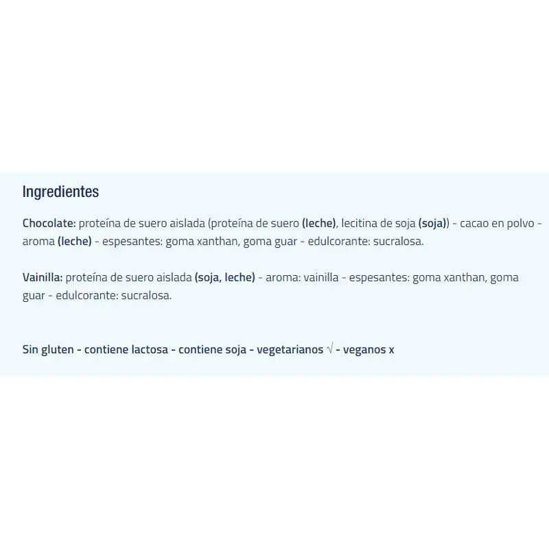 Etixx High Protein Vanille 1Kg.