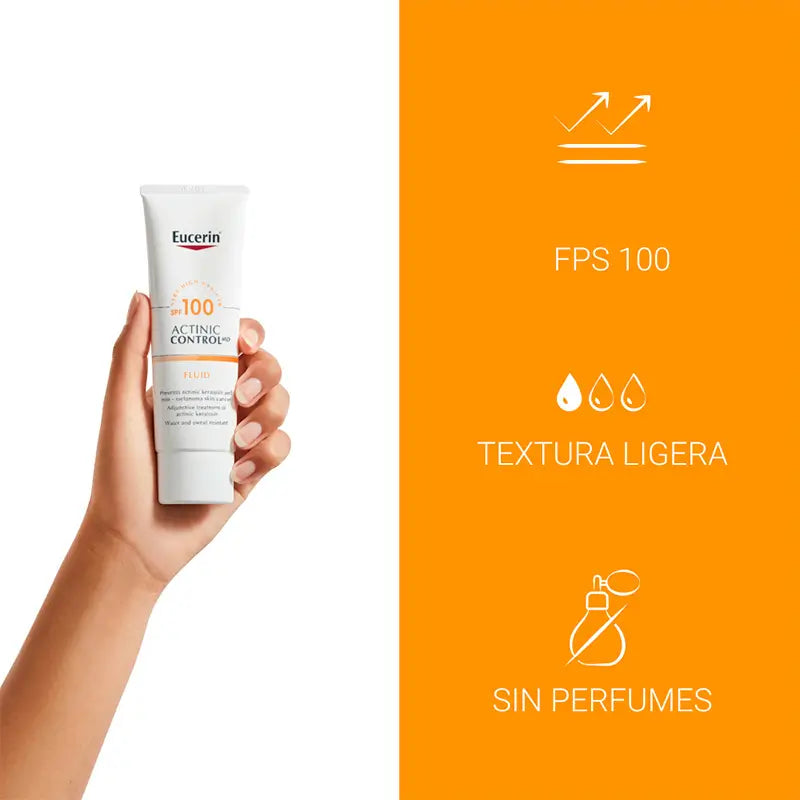 Eucerin Solar Actinic Control MD Fluid SPF 100, 80 ml