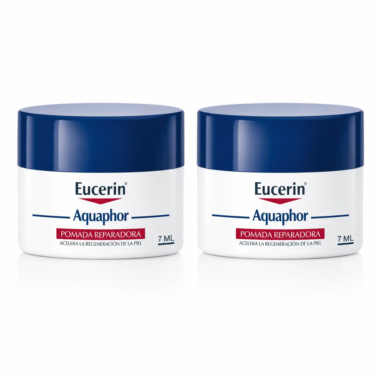 Eucerin Aquaphor Nasen- und Lippenbalsam, 7 g, 2er-Pack