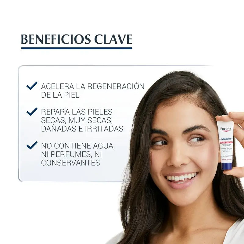 Eucerin Aquaphor Sos Regenerator Lippenpflege, 10 ml