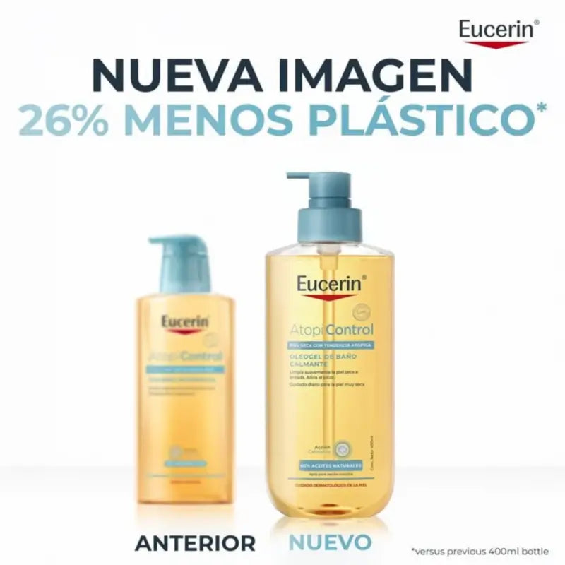 Eucerin Atopicontrol Oleogel Bade- und Duschgel, 400 ml