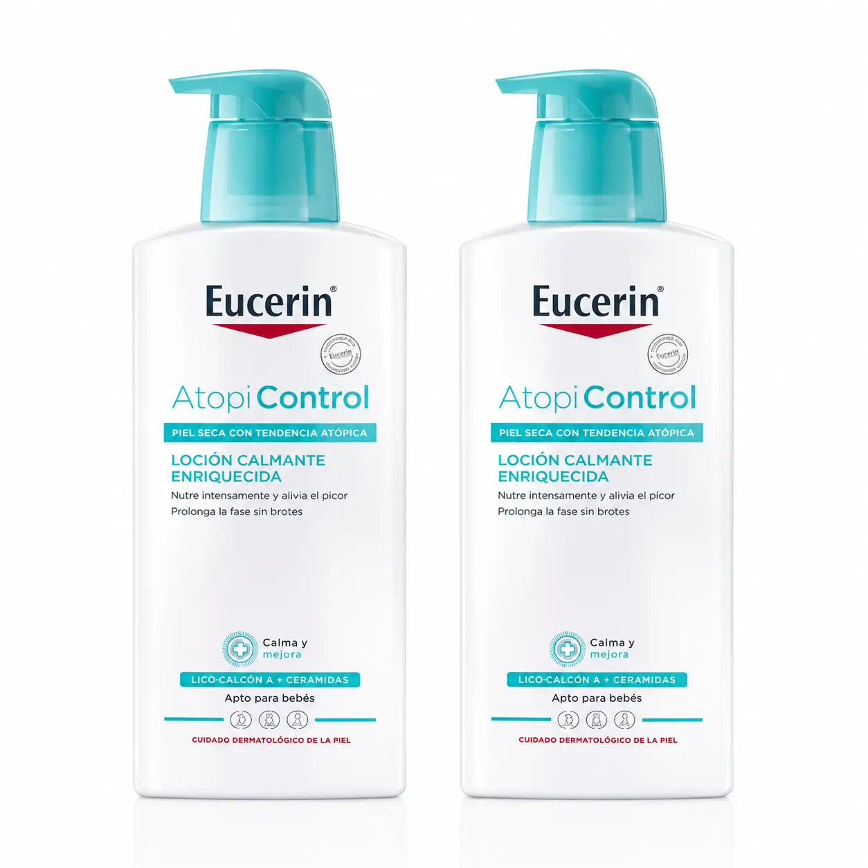Eucerin Atopicontrol Lotion, 400 ml, Packung 2